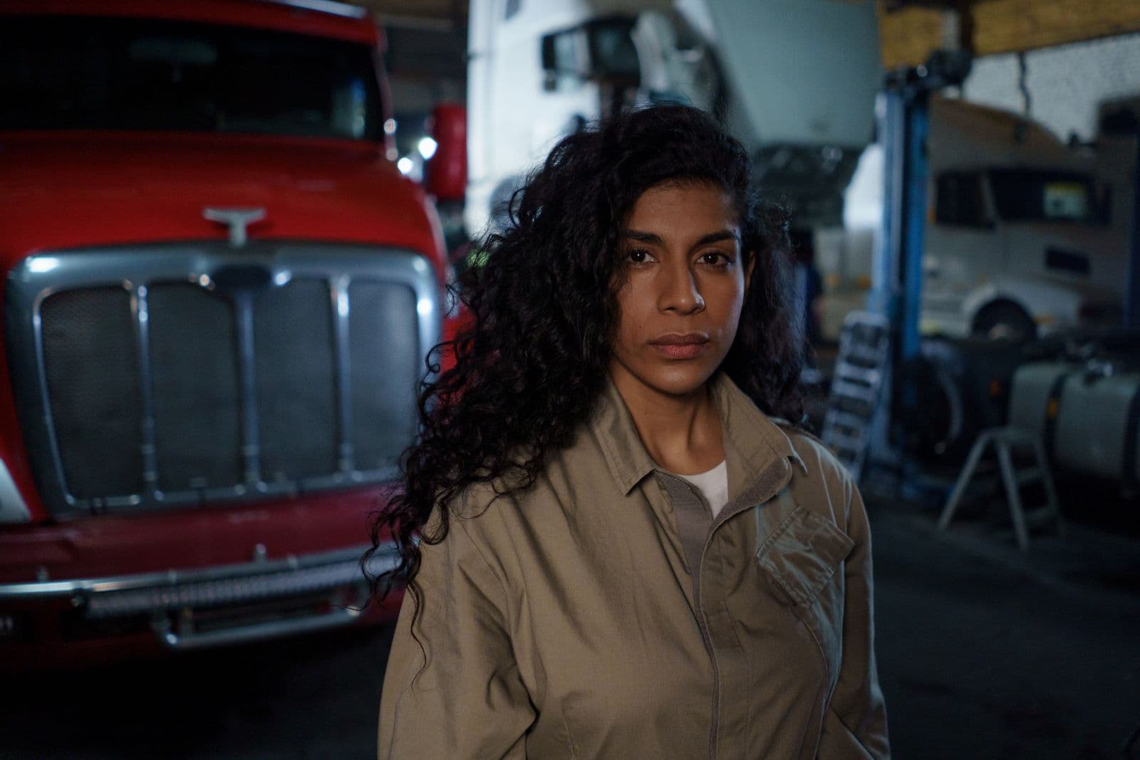 Portrait of Elena Cruz, paint correction specialist